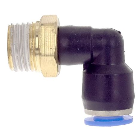 Штуцер цанговый (угловой) Ø6 МТ ¼" SIGMA 7027091