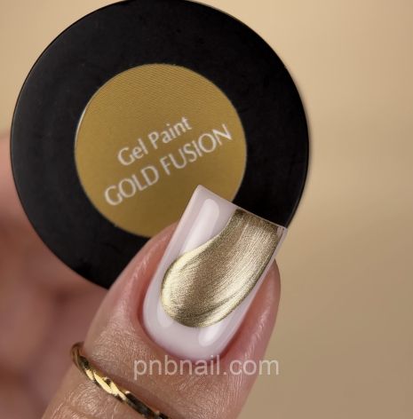 Гель-фарба Fusion Paint PNB, золотого кольору 5 мл