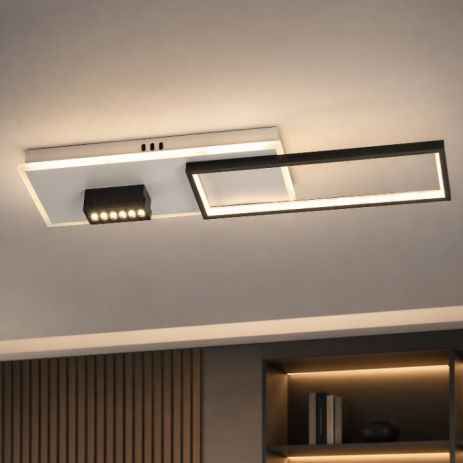 Светодиодная люстра VALESO 2563/800, Белый+Черный