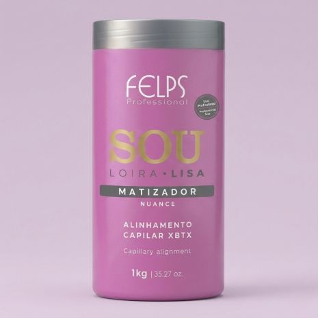 Ботекс Felps XBTX SOU Loira Lisa Matizador для блонда, 500 г (разлив)