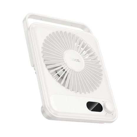 Вентилятор HOCO slim desktop fan HX607 |100 Levels, 10h| white
