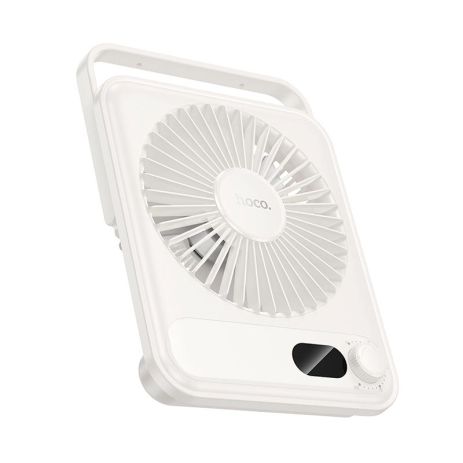 Вентилятор HOCO slim desktop fan HX607 |100 Levels, 10h| white