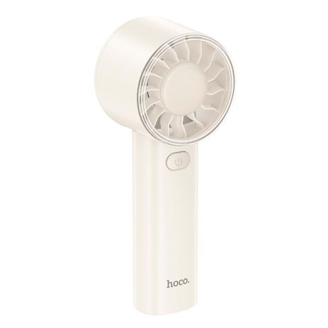 Вентилятор HOCO handheld fan HX600 |3Levels, 1.5-4.5h| white