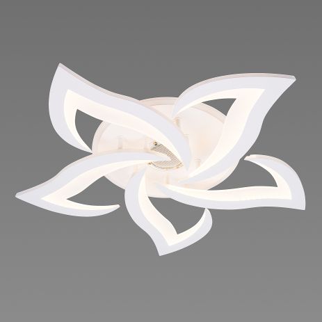 Люстра стельова світлодіодна з музичною колонкою та RGB підсвіткою для вітальні та спальні VALESO YZD1273