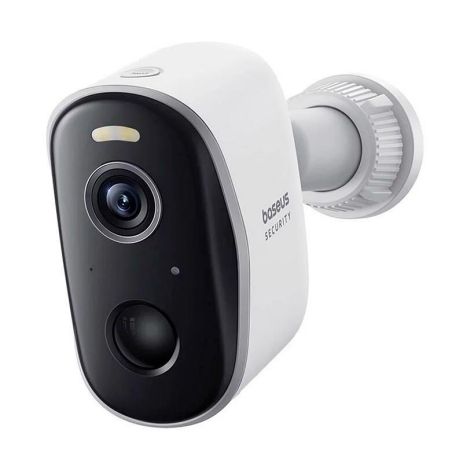 Камера видеонаблюдения Baseus Security N1 Plus Outdoor Camera 2K |145°, 16Gb eMMC (16TB Max), Color Night vision, IP67| white