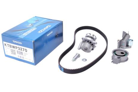 Помпа + комплект ременя ГРМ SKODA OCTAVIA, VW BORA, DAYCO (KTBWP3270)