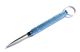 Нож - брелок резьбовой Mini Вlue со стеклобоем 11 см