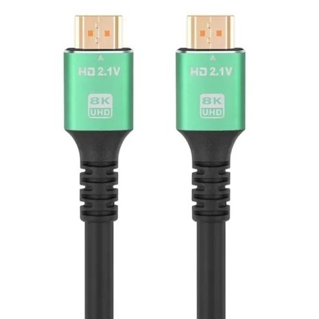 Кабель HDMI-HDMI 2.1V 5m 8K 120 fps Чорний