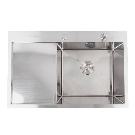 Кухонна мийка CM 78*50 R DÉCOR нержавійка VALESO Handmade