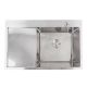 Кухонная мойка CM 7850 R DÉCOR нержавеющая сталь VALESO Handmade (3.0/1.0) Кухонная мойка CM 7850 R DÉCOR нержавеющая сталь VALESO Handmade (3.0/1.0)