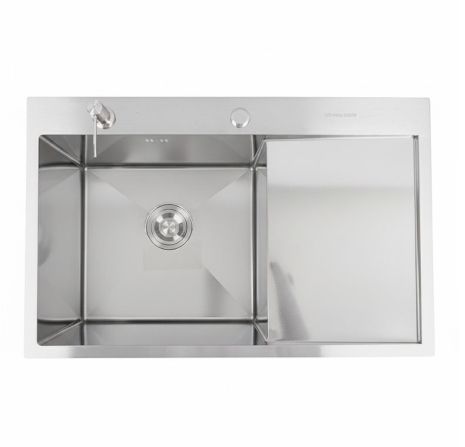 Кухонна мийка CM 78*50 L DÉCOR нержавійка VALESO Handmade (3.0/1.0)