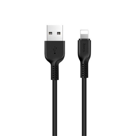 USB Cable Hoco X13 Easy Charged Lightning 2A Black 1m