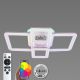 Люстра потолочная светодиодная с музыкальной колонкой и RGB подсветкой для гостиной и спальни VALESO YZD1269 Б