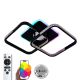 Люстра потолочная светодиодная с музыкальной колонкой и RGB подсветкой для спальни и детской VALESO YZD1272