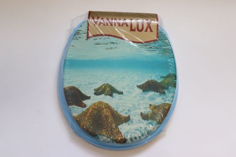 Кришка- сидіння для унітазу м'яка Vanna Lux Туреччина 330072/b30