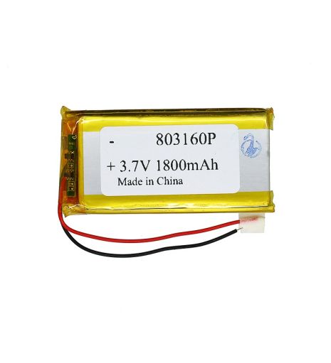 Акумулятор 803160P універсальний з контролером, 80 х 31 х 60 мм (1800 mAh)/ для смартфона, планшета