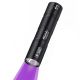 Фонарик ультрафиолетовый Alonefire SV98 365nm (77*17mm) на аккумуляторе с зарядкой по Type-C Black
