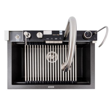 Гранітна мийка VALESO 6846 IRENA, матова, моріон