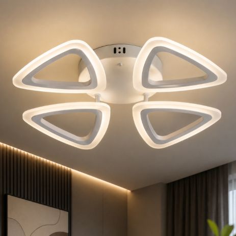 Світлодіодна люстра VALESO G 2717/4 Білий 48W CHIC