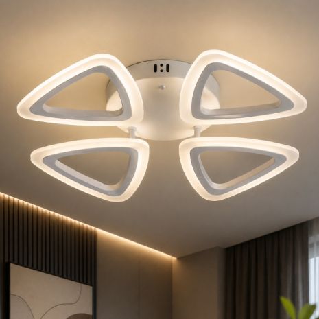 Світлодіодна люстра VALESO G 2717/4 Білий 48W CHIC