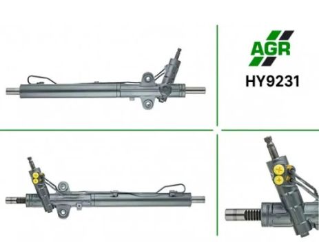 Рульова рейка з ГПК, нова, HYUNDAI H-1 CARGO (TQ) 2008-, H-1 TRAVEL (TQ) 2008-, AGR (HY9231)