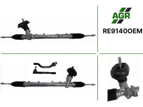 Рулевая рейка без УР, новая, RENAULT DUSTER 15-н.в., AGR (RE9140OEM)