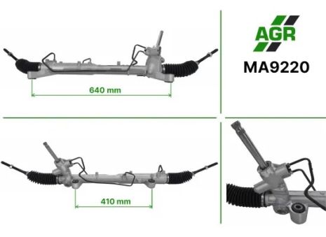 Рульова рейка з ГПК, нова, MAZDA CX-9 2007-, AGR (MA9220)