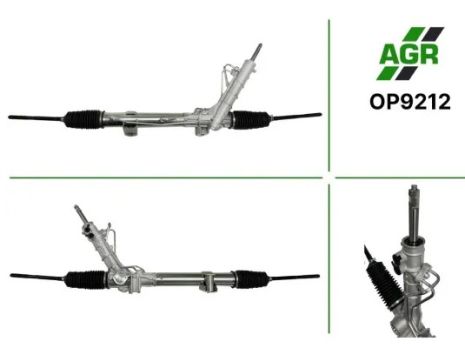 Рульова рейка з ГПК, NISSAN Primastar 2002-2014, OPEL Vivaro 2001-2014, RENAULT Trafic 2001-2014, AGR (OP9212)
