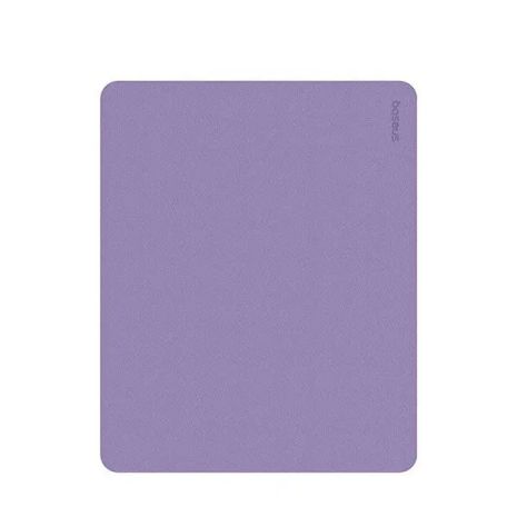 Килимок для миші Baseus Simple Color PU Leather Mouse Mat Anti-slip Waterproof 26x21cm Mouse Pad Purple
