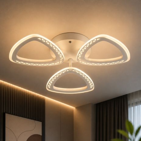 Люстра с LED освещением VALESO G 2704/3 Белый 54W