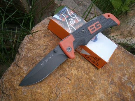 Нож складной "Скаут" BG Gerber Scout Оrange 19 см