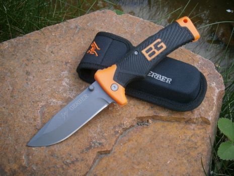 Нож складной "Скаут 5" BG Gerber Ultimate Scout 5 Оrange в чехле 21,5 см