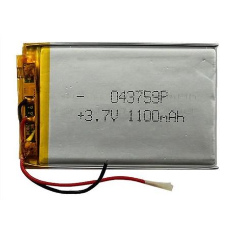 Внутрішній Акумулятор 043759Р 60,5*31,5*3,5 1100mAh 3.7V
