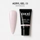 Acryl-Gel OXXI professional 09 (розовый молочный с шиммером), 30 мл