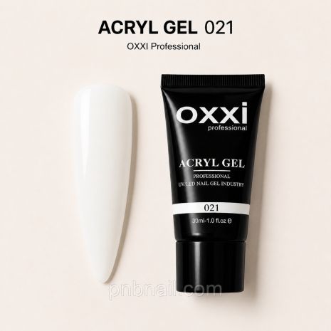 Acryl-Gel OXXI professional №21 молочний, 30 мл