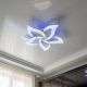 Люстра Лотос Arctic на 5 лепестков Diasha 75W до 18 м² цвет Белый 2597/5WH 3col dim