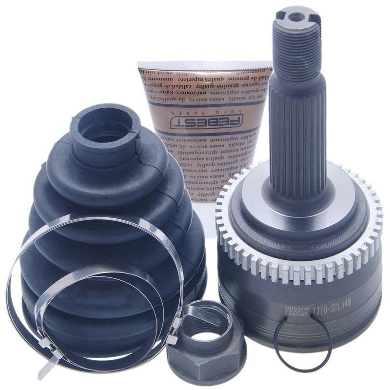ШРУС наружный 22x52.5x25 Hyundai Accent IV, FEBEST (1210SOLA48) ШРУС наружный 22x52.5x25 Hyundai Accent IV, FEBEST (1210SOLA48)