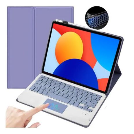 Чохол клавіатура для Xiaomi Redmi Pad 2 11 2025 Bluetooth Keyboard Фіолетовий