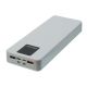 Корпус Multi-powerbank ET8, під елементи 18650 до 8 шт., 22.5W, з ліхтарем, білий.