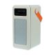 Корпус Multi-powerbank S35, під елементи 18650 до 35 шт, 22.5W, з ліхтарем, білий