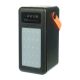 Корпус Multi-powerbank S35, під елементи 18650 до 35 шт, 22.5W, з ліхтарем, чорний