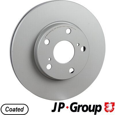 Диск тормозной TOYOTA AURIS, JP GROUP (4863104600)
