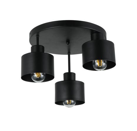 Потолочная люстра VALESO G 07522/3 Matte Black, черная