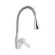Змішувач для кухні Lidz Tani 007F3 з гнучким виливом (k40) LDTAN007F3GCR31869 Grey / Chrome