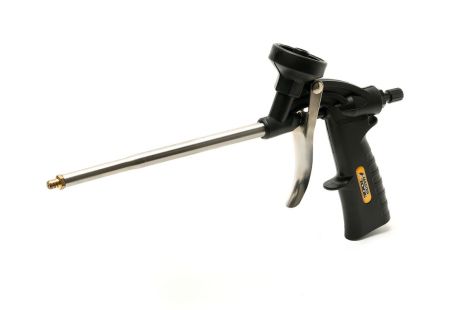 Пистолет для монтажной пены NiCM17 пластиковый корпус с регулировкой MASTERTOOL 81-8677