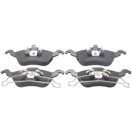 Комплект тормозных колодок передних Ford USA Focus, FEBEST (2101CAKF)