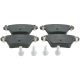 Комплект тормозных колодок задних Jaguar X-Type I/Ford Galaxy I/Jaguar X-Type I Esportivo, FEBEST (2101GER)