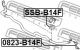 Тяга стабилизатора передняя Subaru Legacy V/Liberty V/Legacy, FEBEST (0823B14F)