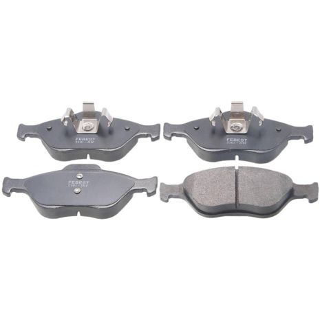 Комплект тормозных колодок передних Ford Fiesta/Toyota Yaris, FEBEST (2101JHF)