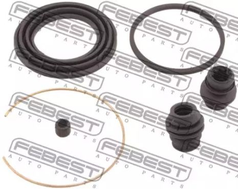Ремкомплект переднего тормозного суппорта, MITSUBISHI MN102203, MITSUBISHI ECLIPSE, FEBEST (0475DJF)